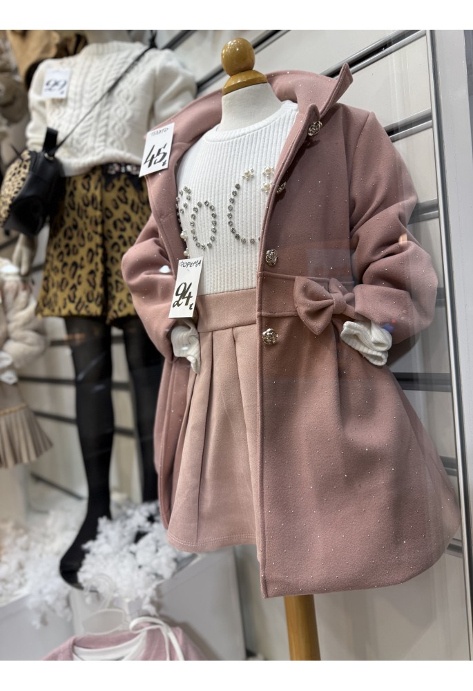 ΟΕΜ Φόρεμα 25671 Coco Σουέτ Ροζ ΟΕΜ Φόρεμα 25671 Coco Σουέτ Ροζ