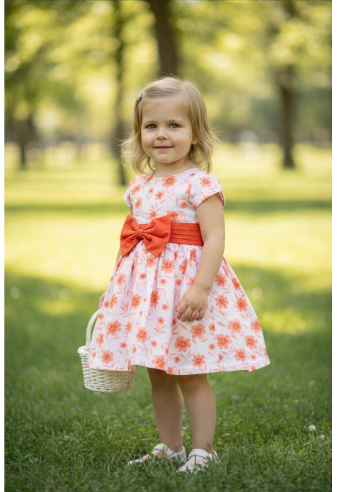 Restart Φόρεμα "Flower" 26-10801 Λευκό Restart Φόρεμα "Flower" 26-10801 Λευκό