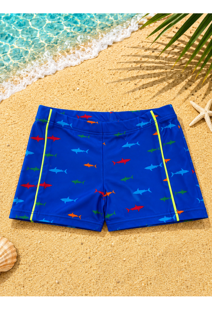 OEM Μαγιό Boxer "Fish" 0017 Μπλε OEM Μαγιό Boxer "Fish" 0017 Μπλε