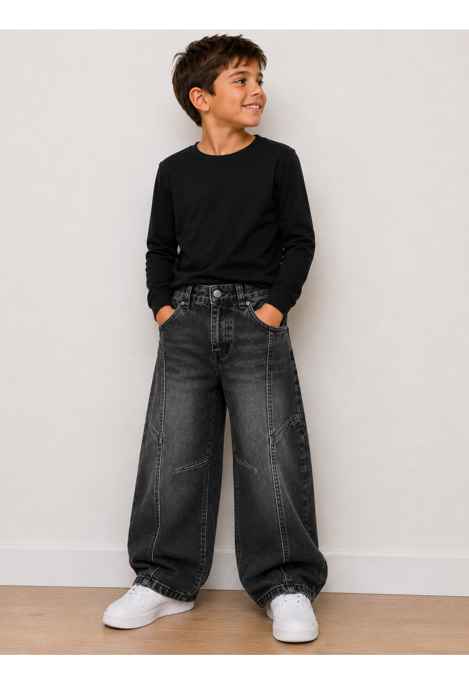 OEM Τζιν Baggy 9317 Washed Black OEM Τζιν Baggy 9317 Washed Black