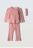 Hello Kitty Σετ Ριπ Allover HK-7286 Ροζ Hello Kitty Σετ Ριπ Allover HK-7286 Ροζ