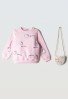 Hello Kitty Μπλουζάκι Allover Φούτερ ΗΚ-7281 Ροζ Hello Kitty Μπλουζάκι Allover Φούτερ ΗΚ-7281 Ροζ