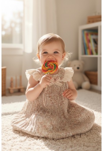 Restart Φόρεμα Sweet Flower 26-10844 Εκρού Restart Φόρεμα Sweet Flower 26-10844 Εκρού