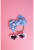 OEM Bow With Heart Sunglasses 74-45559 Μπλε