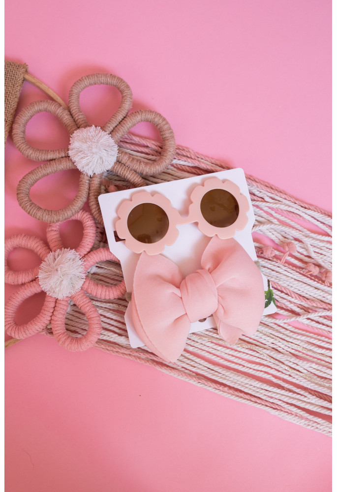 OEM Bow With Flower Sunglasses 74-45559 Pastel 