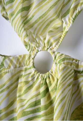 Εβίτα Φόρεμα με Άνοιγμα στην Μέση 242047 Lime Εβίτα Φόρεμα με Άνοιγμα στην Μέση 242047 Lime