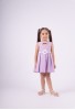 Εβίτα Φόρεμα με Ζωνάκι 242206 Μωβ