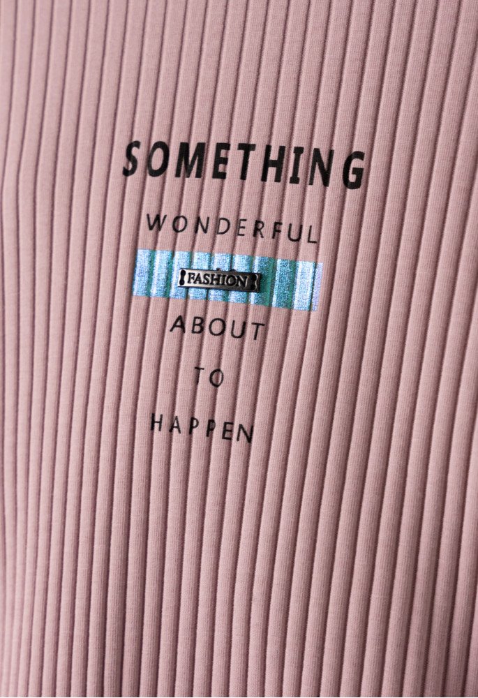 Εβίτα Μπλούζα Something Wonderful 243034 Σομόν