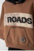 Hashtag Σετ Μπλούζα Φούτερ και Παντελόνι Φόρμας Roads 243853 Καφέ Hashtag Σετ Μπλούζα Φούτερ και Παντελόνι Φόρμας Roads 243853 Καφέ