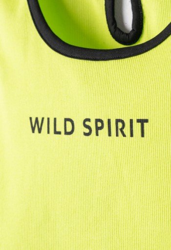  Εβίτα Σετ Μπλούζα και Ποδηλατικό κολάν Wild Spirit 254008 Λαχανί
