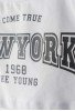 Εβίτα Σετ Μπλούζα και Σορτς New York 254018 Λευκό - Μαύρο Εβίτα Σετ Μπλούζα και Σορτς New York 254018 Λευκό - Μαύρο