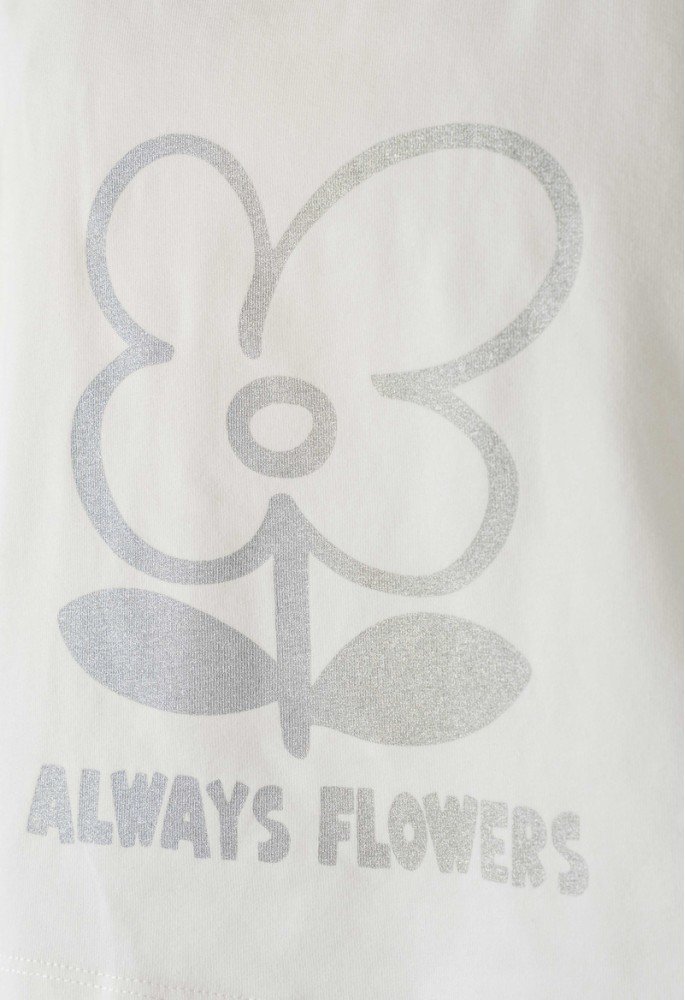 Εβίτα Μπλούζα Κοντό Μανίκι Flowers 254223 Λευκό Εβίτα Μπλούζα Κοντό Μανίκι Flowers 254223 Λευκό