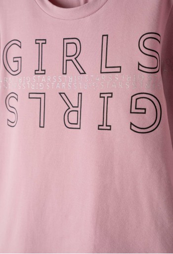 Εβίτα Σετ Μπλούζα και Κολάν GIRLS 255078 Ροζ Εβίτα Σετ Μπλούζα και Κολάν GIRLS 255078 Ροζ