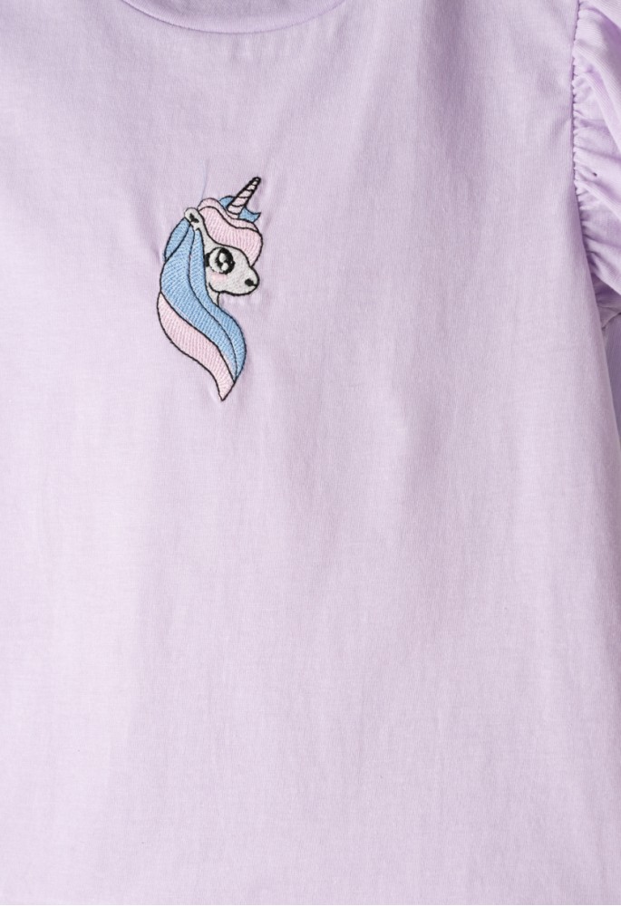 EBITA Σετ 3 Τμχ Μπλούζα-Κολάν Καμπάνα-Κορδέλα "Unicorn" 266245 Λιλά EBITA Σετ 3 Τμχ Μπλούζα-Κολάν Καμπάνα-Κορδέλα "Unicorn" 266245 Λιλά