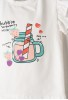 EBITA Σετ 3 Τμχ Μπλούζα-Κολάν-Κορδέλα "Bubble Strawberry Milk" 266259 Λευκό Ροζ EBITA Σετ 3 Τμχ Μπλούζα-Κολάν-Κορδέλα "Bubble Strawberry Milk" 266259 Λευκό Ροζ