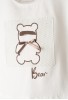 EBITA Σετ 3 Τμχ Μπλούζα-Κολάν-Κορδέλα "Bear" 266243 Λέοπαρ EBITA Σετ 3 Τμχ Μπλούζα-Κολάν-Κορδέλα "Bear" 266243 Λέοπαρ