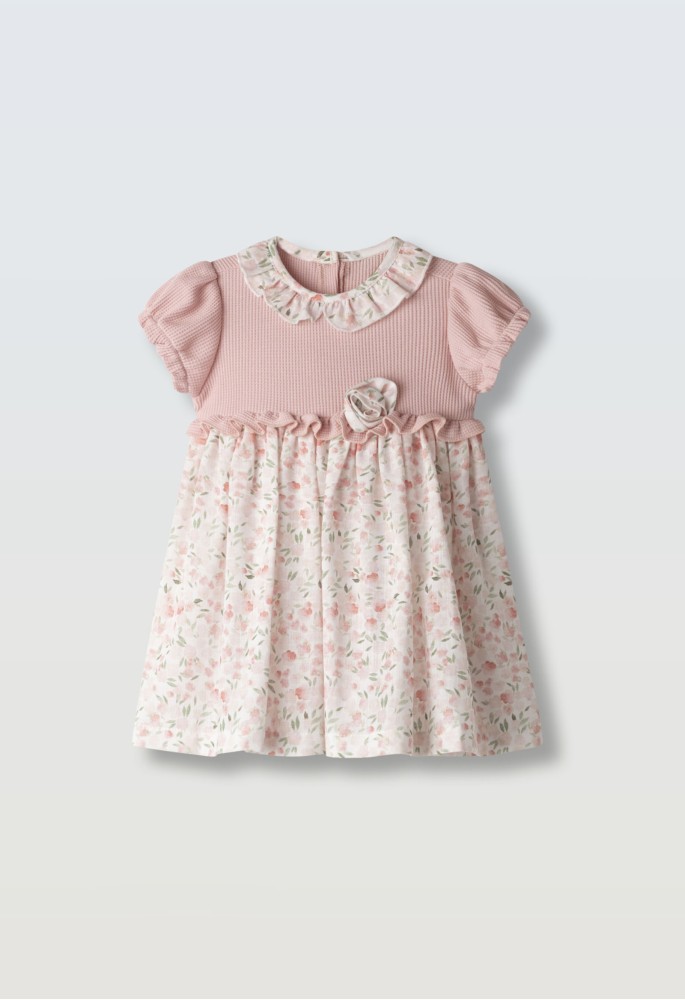 EBITA Φόρεμα με Γιακά Floral 266504 Ροζ EBITA Φόρεμα με Γιακά Floral 266504 Ροζ