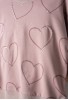 EBITA Σετ Εποχιακό Μπλούζα και Κολάν Ριπ "Hearts" 267018 Ροζ EBITA Σετ Εποχιακό Μπλούζα και Κολάν Ριπ "Hearts" 267018 Ροζ