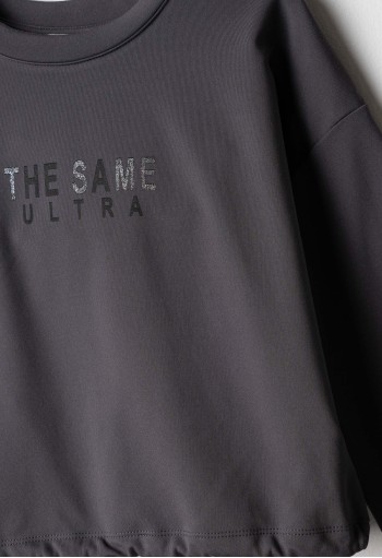 ΕΒΙΤΑ Μπλούζα Φούτερ "The Same Ultra" 267021 Ανθρακί
