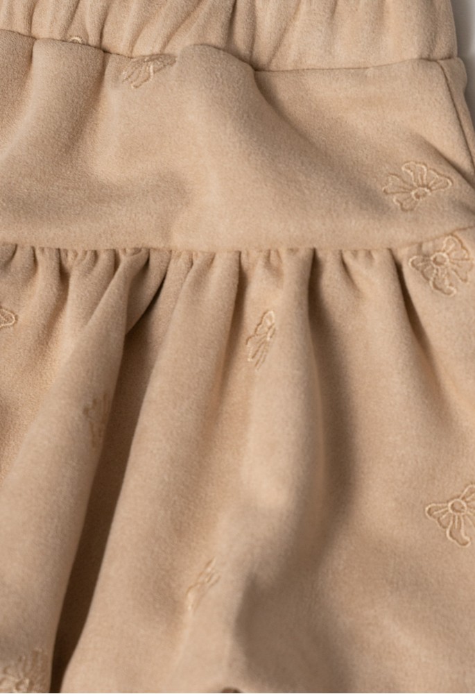 EBITA Σετ 3 Τεμαχίων Bomber Ζακέτα-Μπλούζα-Φούστα Balloon Suede 267290 Μπεζ EBITA Σετ 3 Τεμαχίων Bomber Ζακέτα-Μπλούζα-Φούστα Balloon Suede 267290 Μπεζ