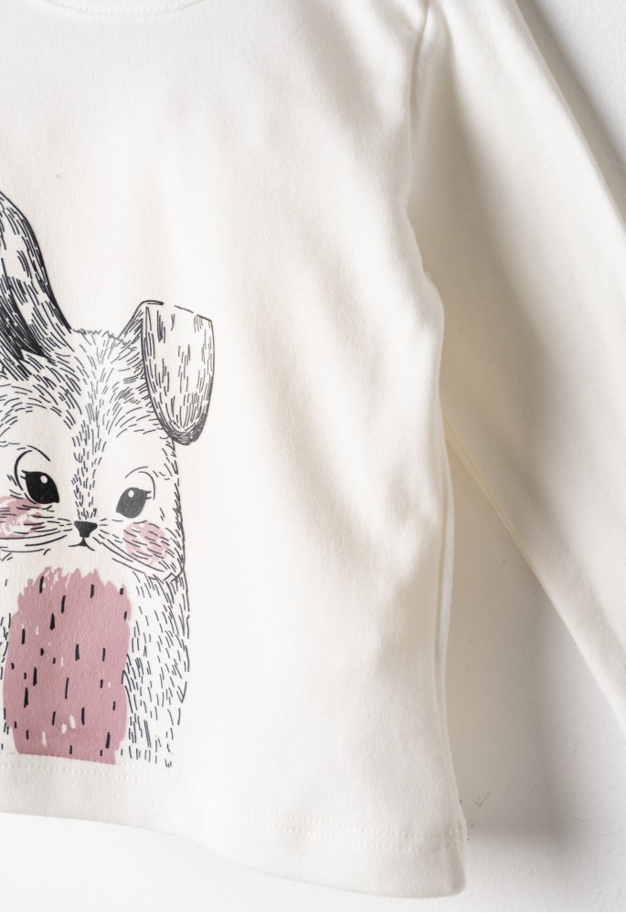 EBITA Σετ 4 Tεμαχίων Μπουφάν με Γούνινη Επένδυση-Μπλούζα-Κολάν-Τσαντάκι "Bunny" 267512 Ροζ EBITA Σετ 4 Tεμαχίων Μπουφάν με Γούνινη Επένδυση-Μπλούζα-Κολάν-Τσαντάκι "Bunny" 267512 Ροζ