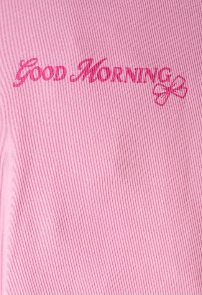 EBITA Πιτζάμα με Μάσκα Ύπνου "Good Morning" H-626 Ροζ EBITA Πιτζάμα με Μάσκα Ύπνου "Good Morning" H-626 Ροζ