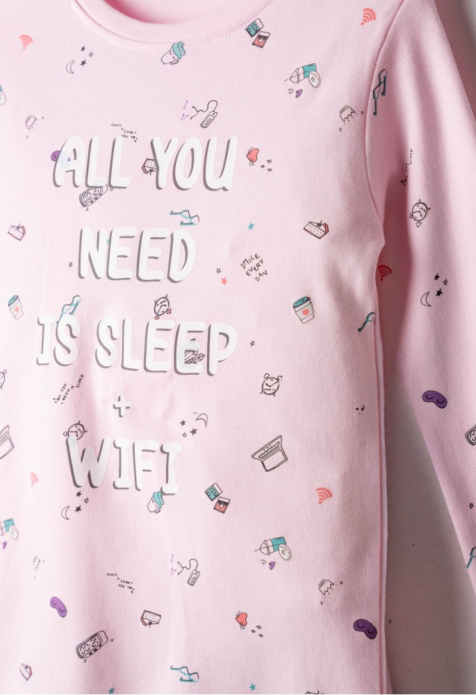 EBITA Πιτζάμα με Μάσκα Ύπνου "Sleep+Wifi" H-702 Ροζ EBITA Πιτζάμα με Μάσκα Ύπνου "Sleep+Wifi" H-702 Ροζ