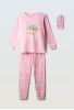 EBITA Πιτζάμα με Μάσκα Ύπνου "Sleep Under the Stars" H-704 Ροζ EBITA Πιτζάμα με Μάσκα Ύπνου "Sleep Under the Stars" H-704 Ροζ
