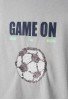 Hashtag Σετ Μπλούζα Game on και Βερμούδα με Κορδόνι 254824 Ανθρακί 