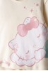 EBITA Πιτζάμα με Μάσκα Ύπνου "Hello Kitty" HK-740 Εκρού EBITA Πιτζάμα με Μάσκα Ύπνου "Hello Kitty" HK-740 Εκρού
