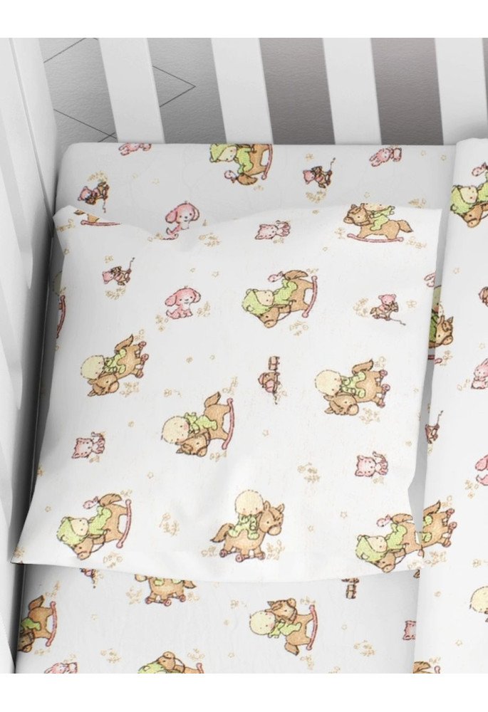 ΜΑΞΙΛΑΡΟΘΗΚΗ ΕΜΠΡΙΜΕ bebe Baby 03 35X45 Flannel cotton 100%