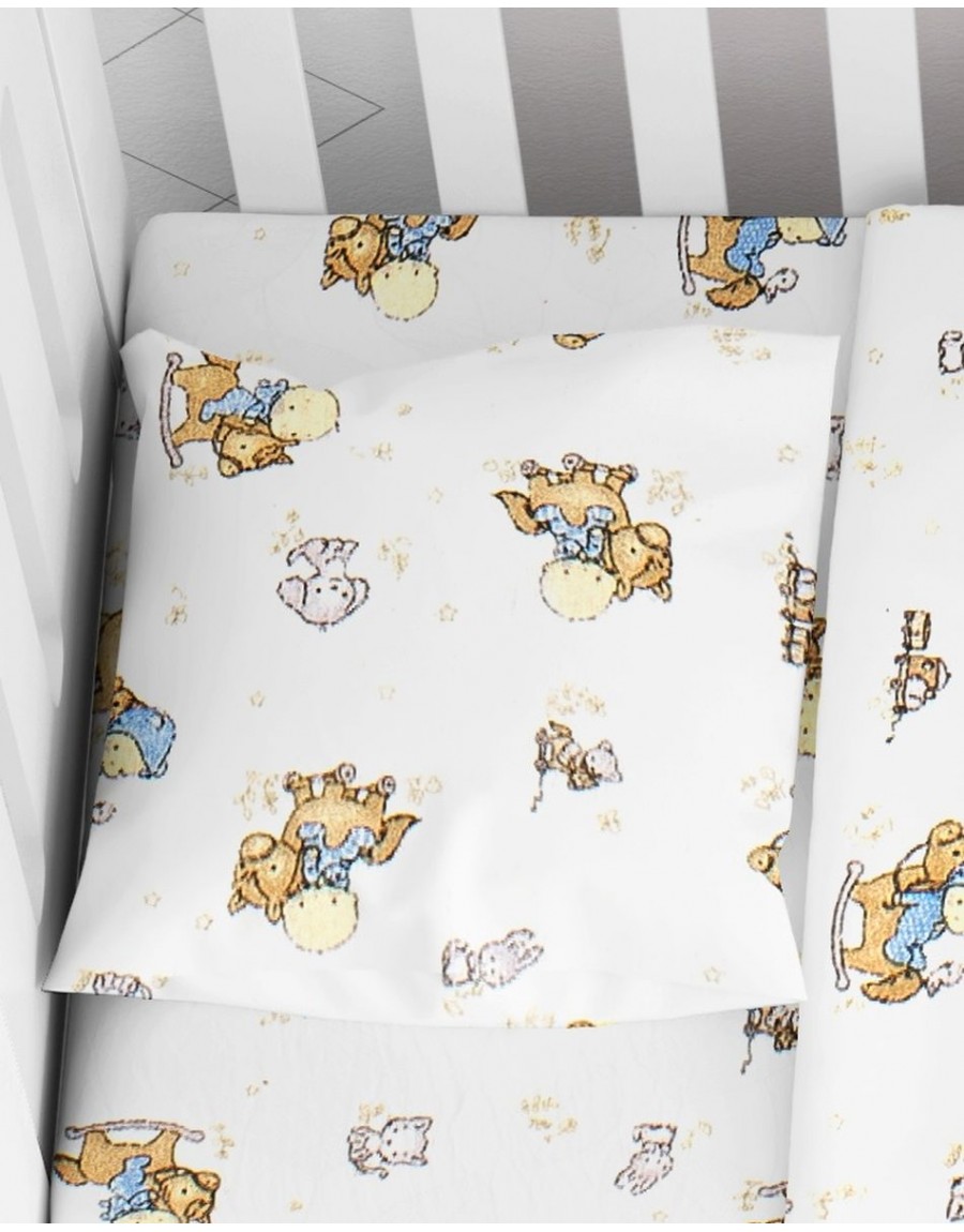 ΜΑΞΙΛΑΡΟΘΗΚΗ ΕΜΠΡΙΜΕ bebe Baby 04 35X45 Flannel cotton 100%