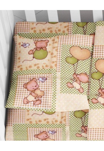 ΜΑΞΙΛΑΡΟΘΗΚΗ ΕΜΠΡΙΜΕ bebe Baloon 76 35X45 Beige Flannel cotton 100% ΜΑΞΙΛΑΡΟΘΗΚΗ ΕΜΠΡΙΜΕ bebe Baloon 76 35X45 Beige Flannel cotton 100%