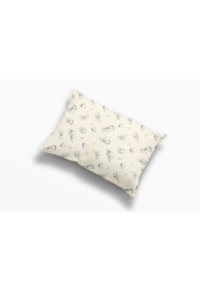 ΜΑΞΙΛΑΡΟΘΗΚΗ ΕΜΠΡΙΜΕ bebe Birds 16 35X45 Ecru Flannel cotton 100%