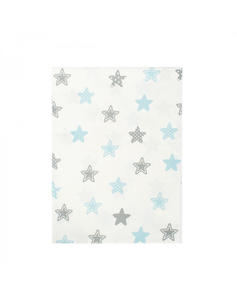 ΣΕΝΤΟΝΑΚΙ ΛΙΚΝΟΥ bebe Star 104 80Χ110 Sky blue Cotton 100%