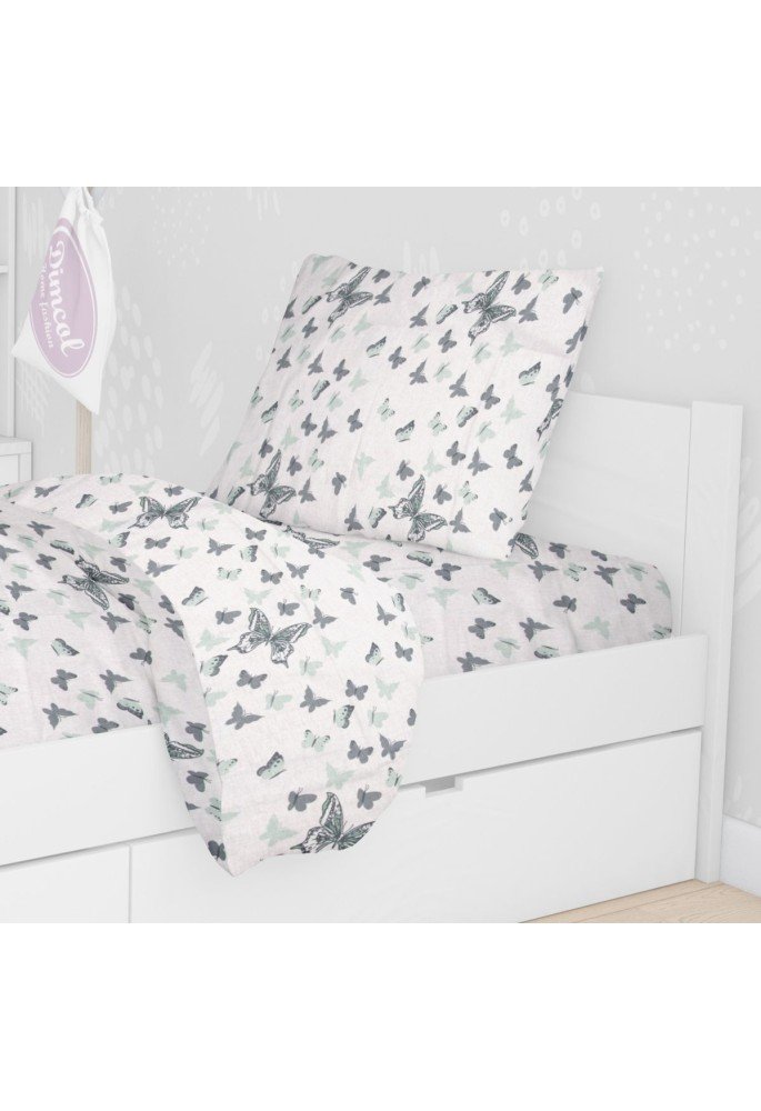 ΜΑΞΙΛΑΡΟΘΗΚΗ ΕΜΠΡΙΜΕ kids Butterfly 57 50X70 Green Cotton 100% ΜΑΞΙΛΑΡΟΘΗΚΗ ΕΜΠΡΙΜΕ kids Butterfly 57 50X70 Green Cotton 100%