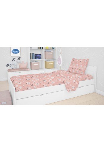 ΠΑΠΛΩΜΑΤΟΘΗΚΗ ΕΜΠΡΙΜΕ kids Smile 82 160Χ240 Coral Cotton 100% ΠΑΠΛΩΜΑΤΟΘΗΚΗ ΕΜΠΡΙΜΕ kids Smile 82 160Χ240 Coral Cotton 100%