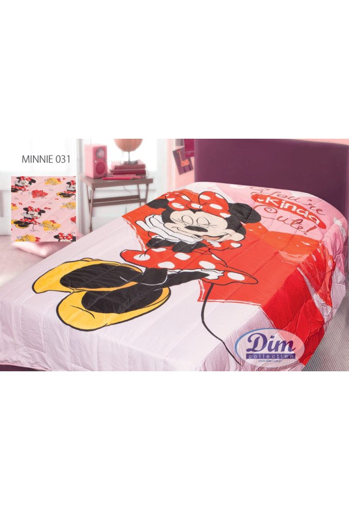 ΚΟΥΒΕΡΛΙ Disney MINNIE 31 160Χ250 Digital Print Micro