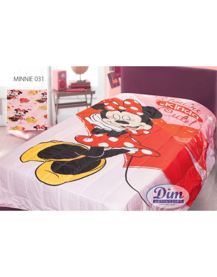 ΚΟΥΒΕΡΛΙ Disney MINNIE 31 160Χ250 Digital Print Micro