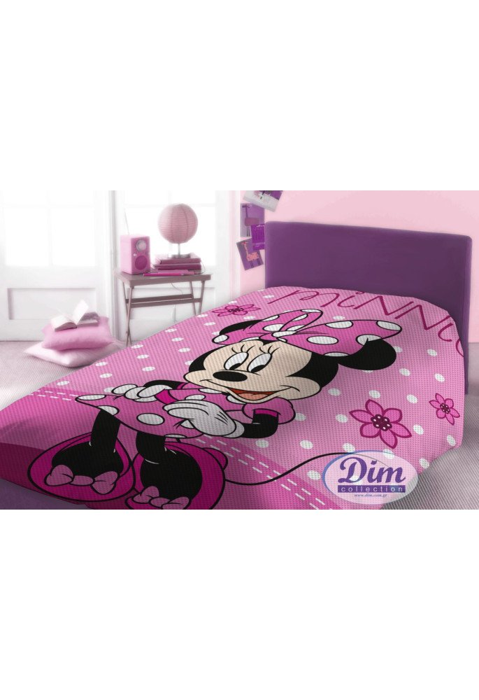 ΚΟΥΒΕΡΤΑ ΠΙΚΕ DISNEY MINNIE 555 160Χ240 Digital Print