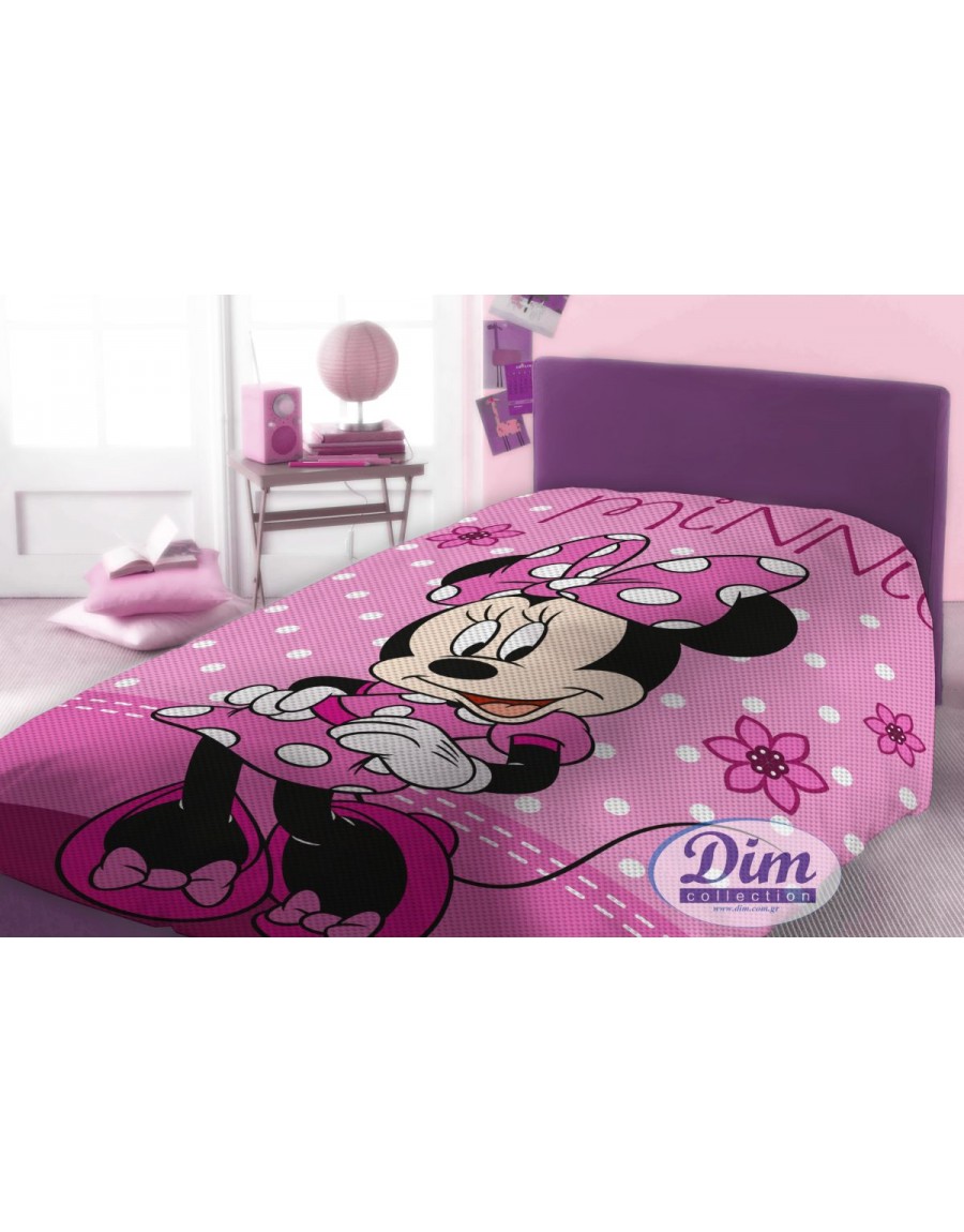 ΚΟΥΒΕΡΤΑ ΠΙΚΕ DISNEY MINNIE 555 160Χ240 Digital Print