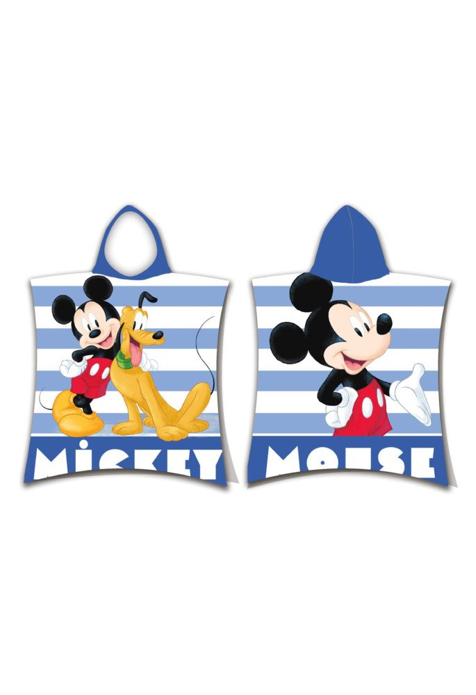 ΠΟΝΤΣΟ ΠΑΡΑΛΙΑΣ DISNEY MICKEY 08 50X115 Digital Print Cotton 100%