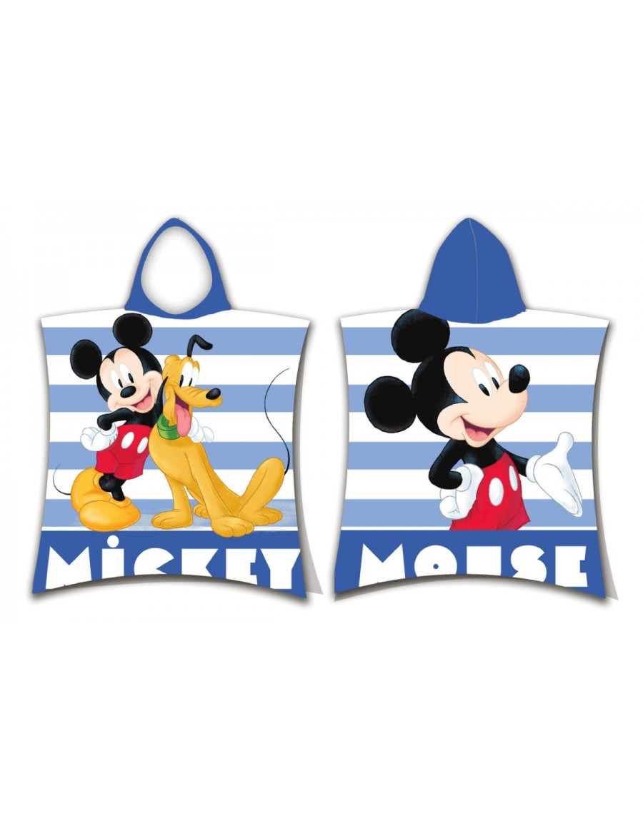 ΠΟΝΤΣΟ ΠΑΡΑΛΙΑΣ DISNEY MICKEY 08 50X115 Digital Print Cotton 100%