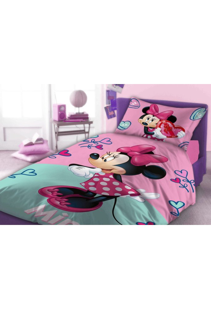 ΠΑΠΛΩΜΑ DISNEY MINNIE 751 160X240 Digital Print Cotton 100%