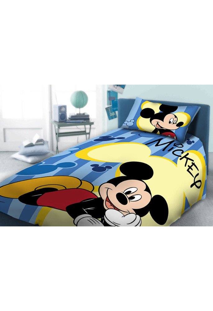 ΠΑΠΛΩΜΑΤΟΘΗΚΗ ΣΕΤ 2 τεμ DISNEY MICKEY 960 160Χ240 Digital Print Cotton 100%