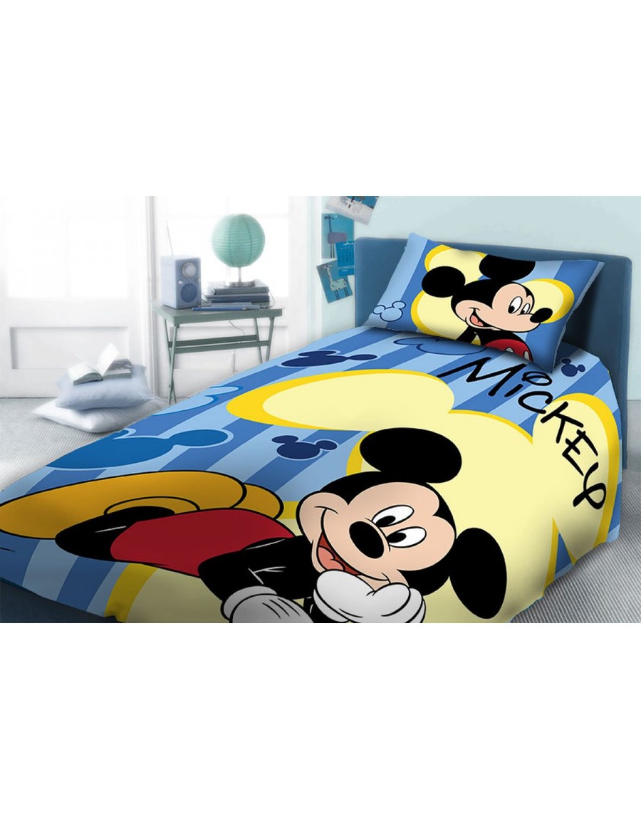 ΠΑΠΛΩΜΑΤΟΘΗΚΗ ΣΕΤ 2 τεμ DISNEY MICKEY 960 160Χ240 Digital Print Cotton 100%