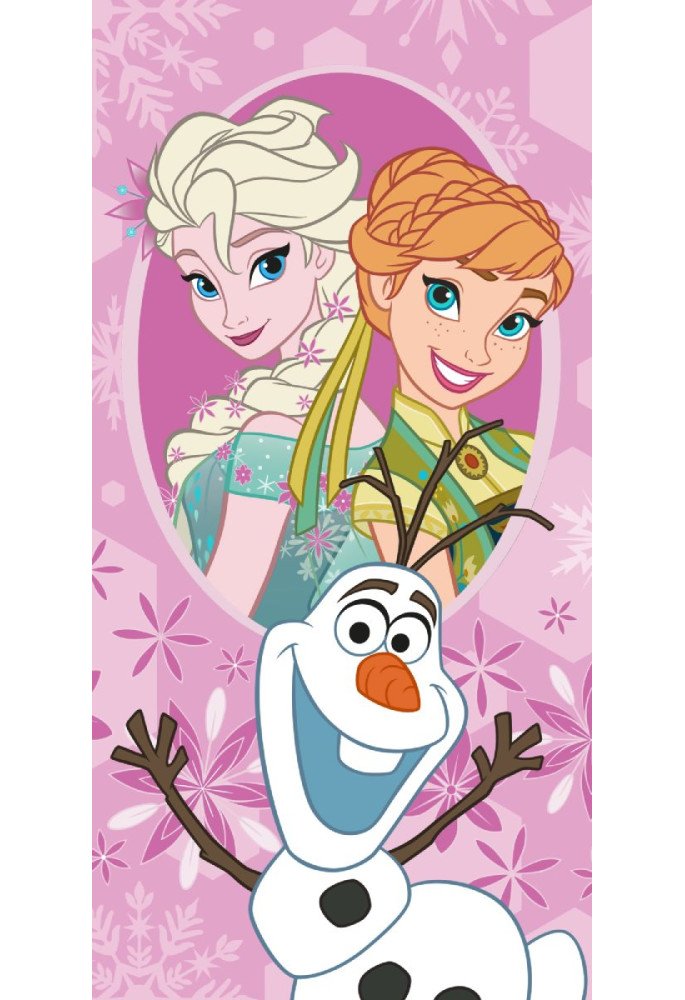 ΠΕΤΣΕΤΑ ΘΑΛΑΣΣΗΣ ΒΕΛΟΥΤΕ DISNEY FROZEN 44 70X140 Digital Print Cotton 100%