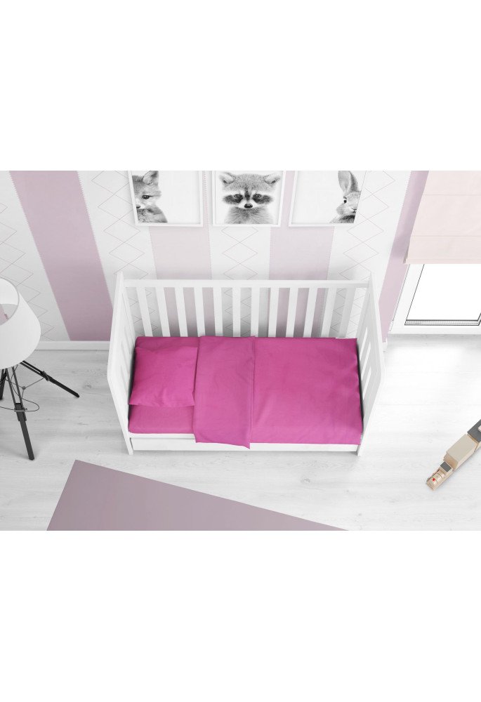 ΚΑΤΩΣΕΝΤΟΝΟ ΜΕ ΛΑΣΤΙΧΟ bebe Solid 499 0,70X1,40X0,15 Fuchsia Cotton 100%