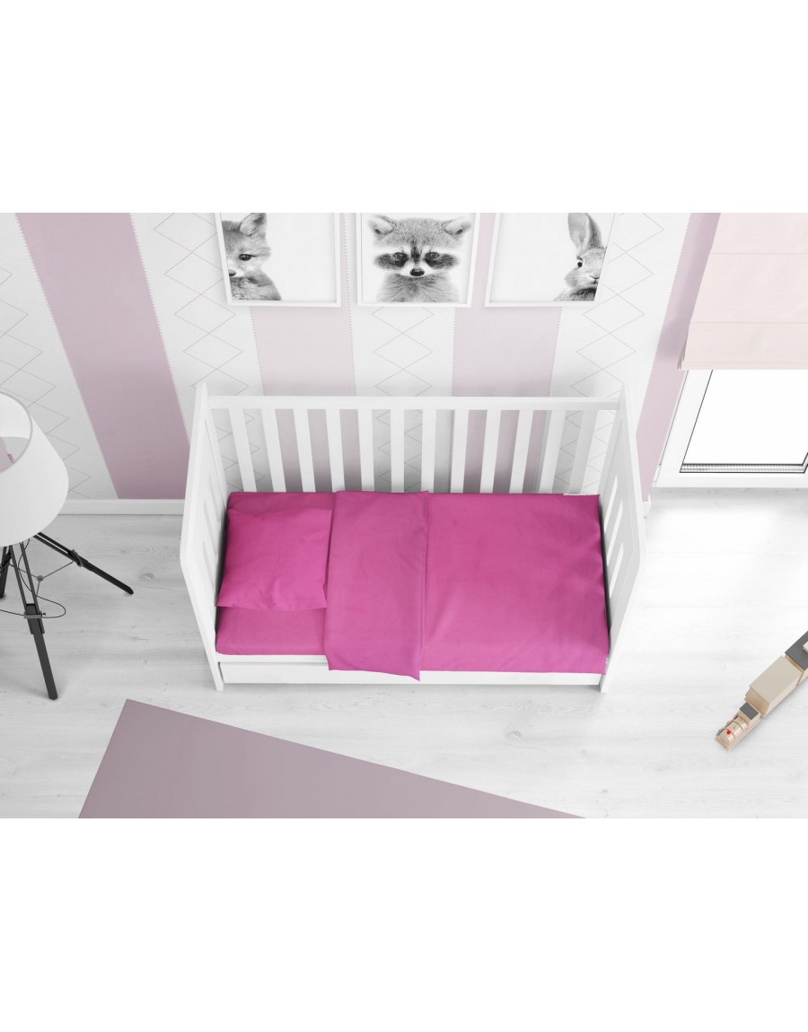 ΚΑΤΩΣΕΝΤΟΝΟ ΜΕ ΛΑΣΤΙΧΟ bebe Solid 499 0,70X1,40X0,15 Fuchsia Cotton 100%