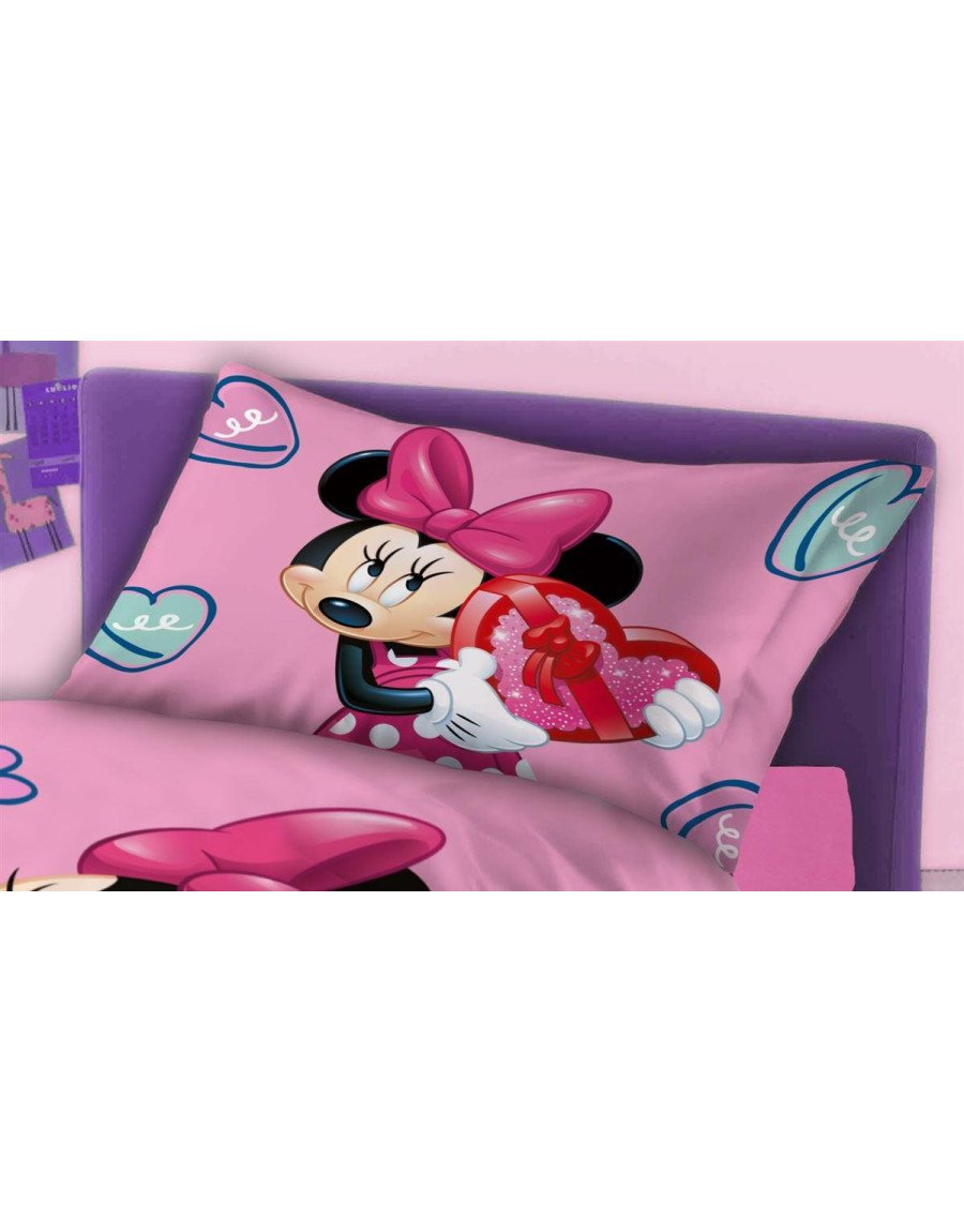 ΜΑΞΙΛΑΡΟΘΗΚΗ DISNEY MINNIE 755 50X70 Cotton 100% Digital Print